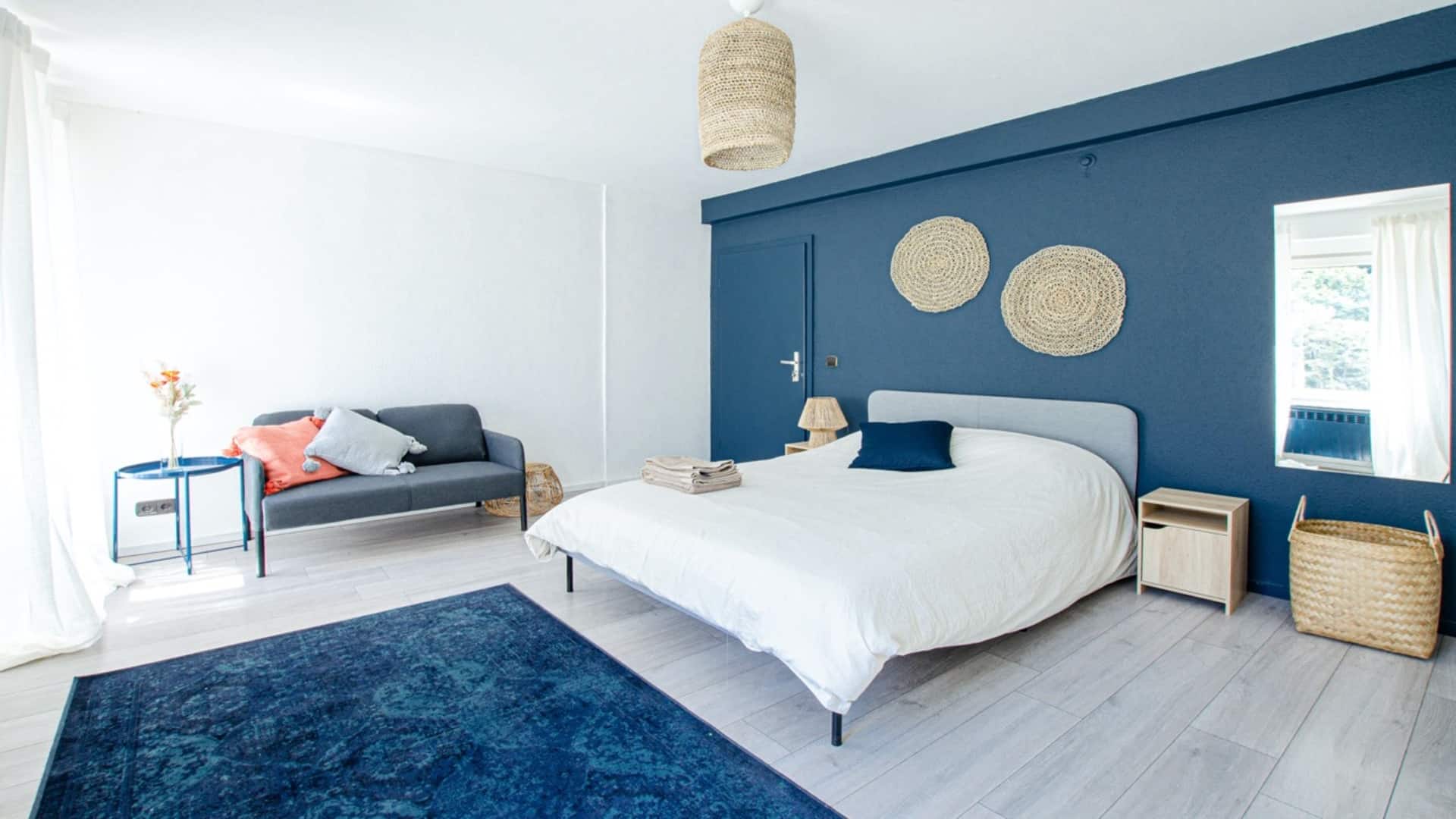 The River House – Blue Bedroom